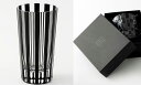 木本硝子 黒切子 KUROCO(くろこ) ストライプ タンブラー 江戸切子 高級 コップ カップ 酒器 グラス ビール ハイボール ロックグラス おしゃれ 東京...