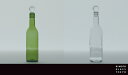 木本硝子 funew(ふにゅ)360ml フタ付きボトル M フニュ ガラス製 日本製 かわいい おしゃれな食器 サーバー 水割り 雑貨 容器 エコ オシャレ ...