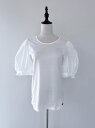 【Bilitis dix-sept ans】 Big Puff Sleeve T ビリティス・ディセッタン ビッグ パフスリーブ Tシャツ カットソー コットン...