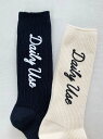 【MARCOMOND】 Logo Socks マルコモンド ロゴ ソックス 靴下 リブソックス カジュアル スニーカーソックス ライン コットン Ivory Black ONMM-006 KOKO