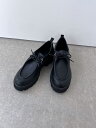 【COEL】 レースアップシューズ コエル メンズライク 厚底 ロゴ Black 184409085 KOKO