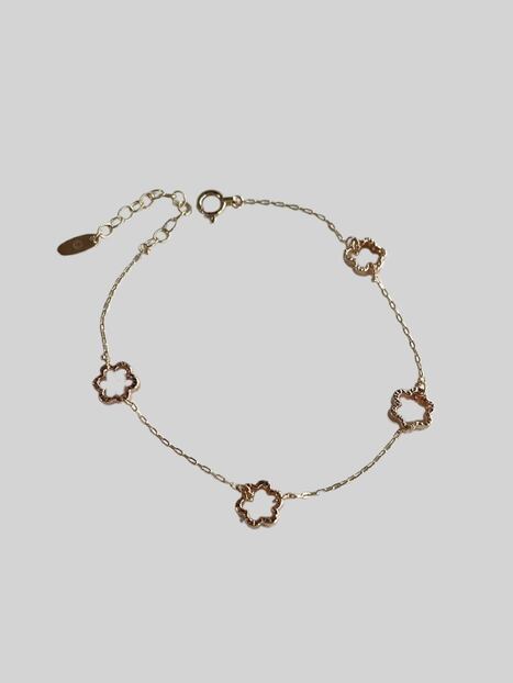 受注 KAORU　【Mini Mimosa】　Bracelet 10Kピンクゴールド （BK10YG-805-K10-K10）カオル ブレスレット ミモザ