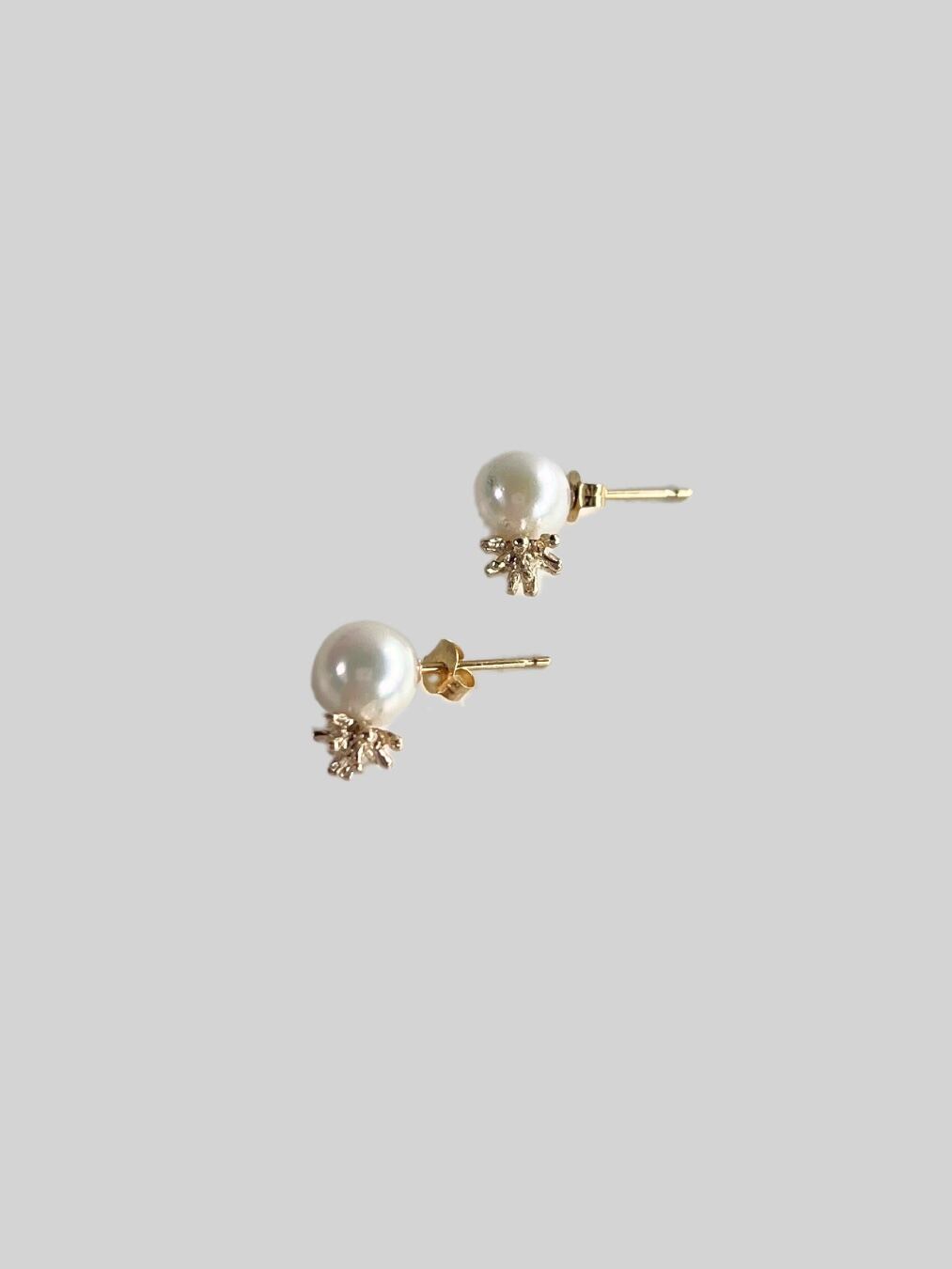 受注 KAORU　　 pearl pierce カオル スターダスト ピアス パールピアス K10 レディース アクセサリー ジュエリー ピンクゴールド PK10-782-PL KOKO