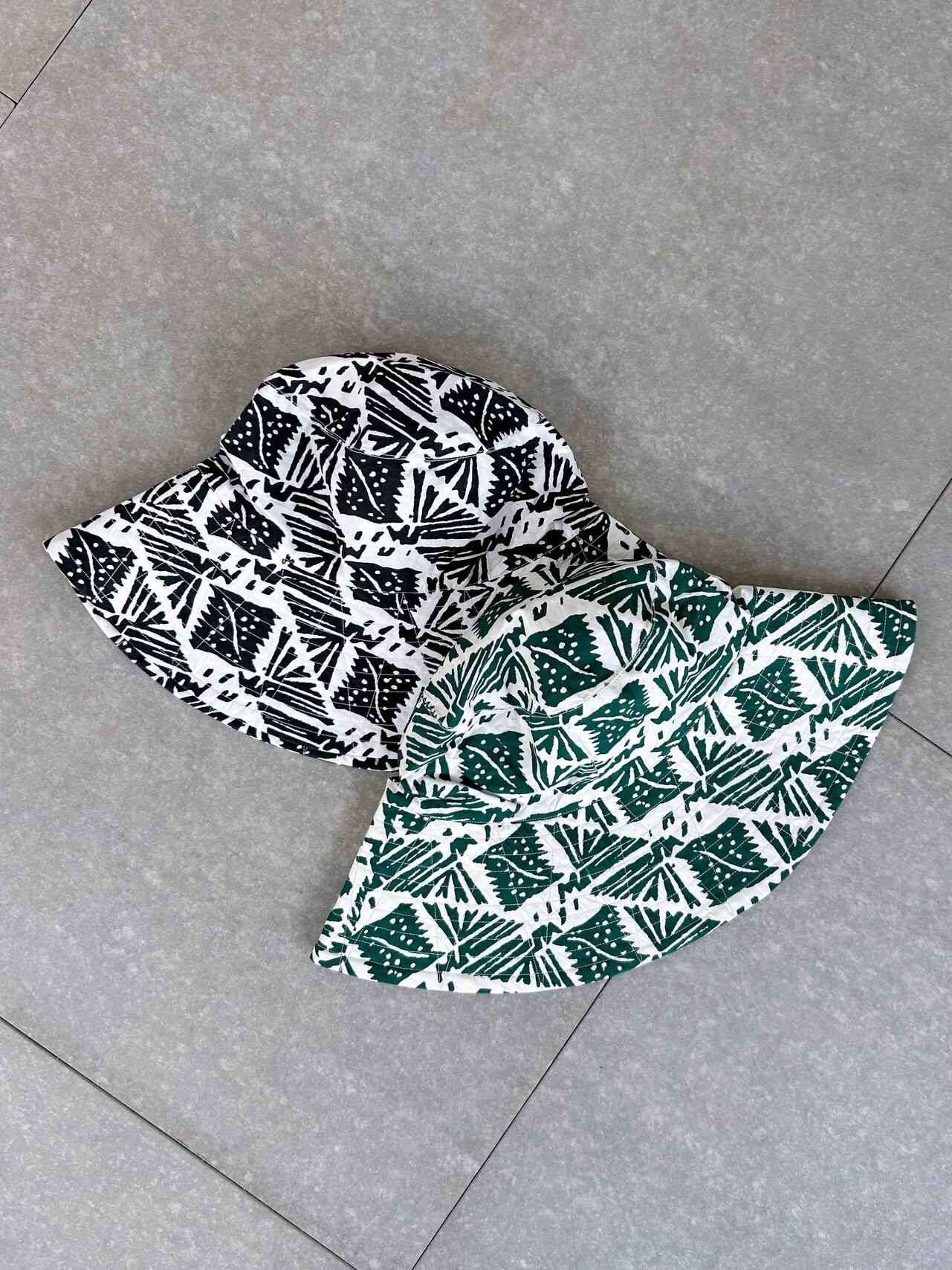 Sara Mallika Cotton Poplin Print Hat ޥꥫ åȥץ ϥå ˹ Ĥй 糰к...