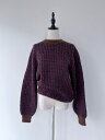 【COOHEM】 VINTAGE TWEEDY KNIT P/O ヴィンテージ ツウィード ニット プルオーバー コーヘン 米冨 日本製 メンズ ユニセックス ...