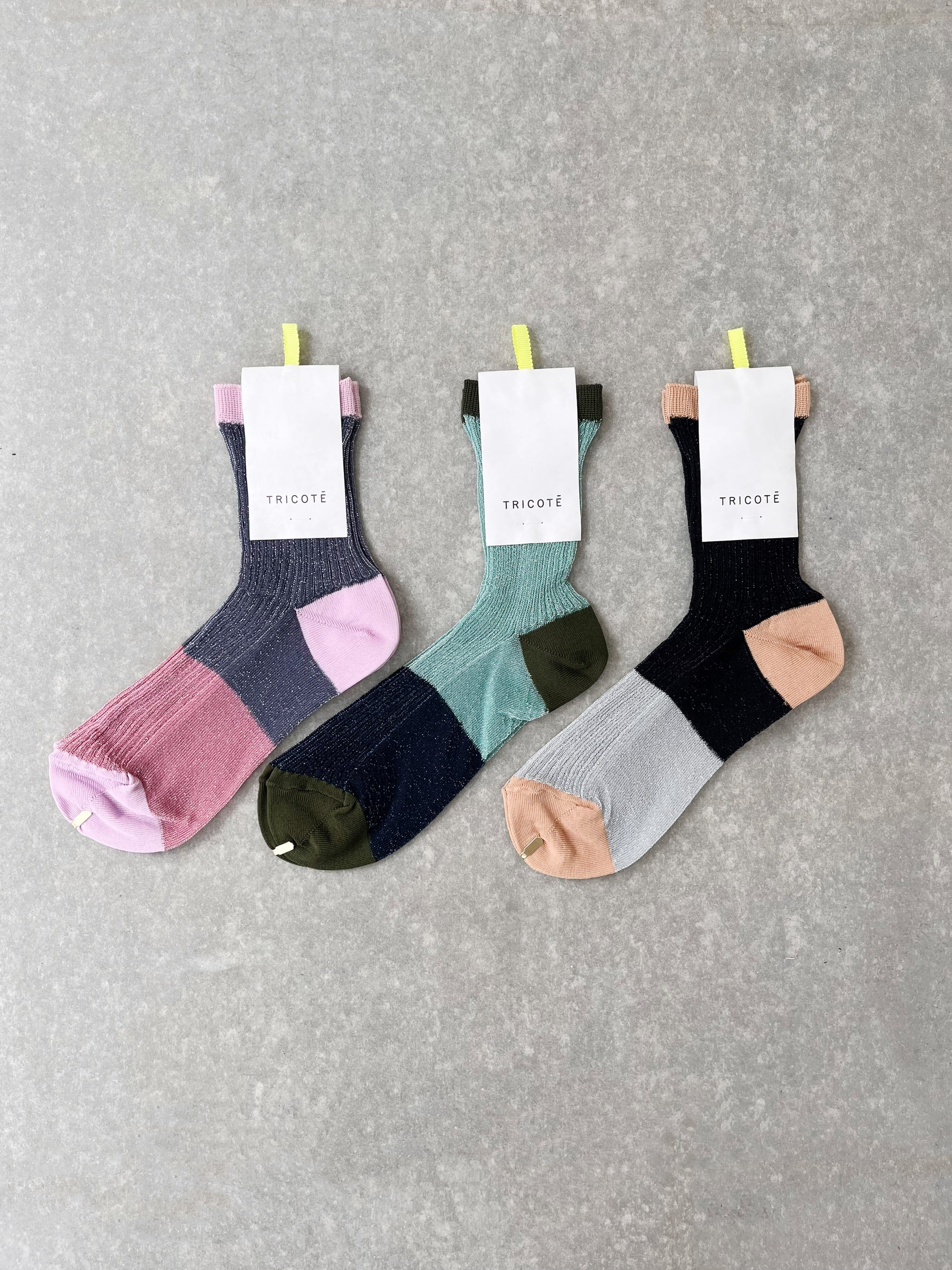 yTRICOT?z SHEER RIB SOCKS gRe C \bNX oCJ[  3F fB[X