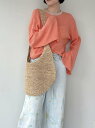 【MADE IN MADA】 MAMY BAG カゴバッグ ラフィア ショルダーバッグ 肩掛け トートバッグ Natural KOKO(4)