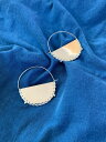 【PASTEL d'Occitanie】 Pont Neuf Pierced パステルドクシタニ フープピアス シルバー 刺繍 アクセサリー PA1910-A38 KOKO(4)