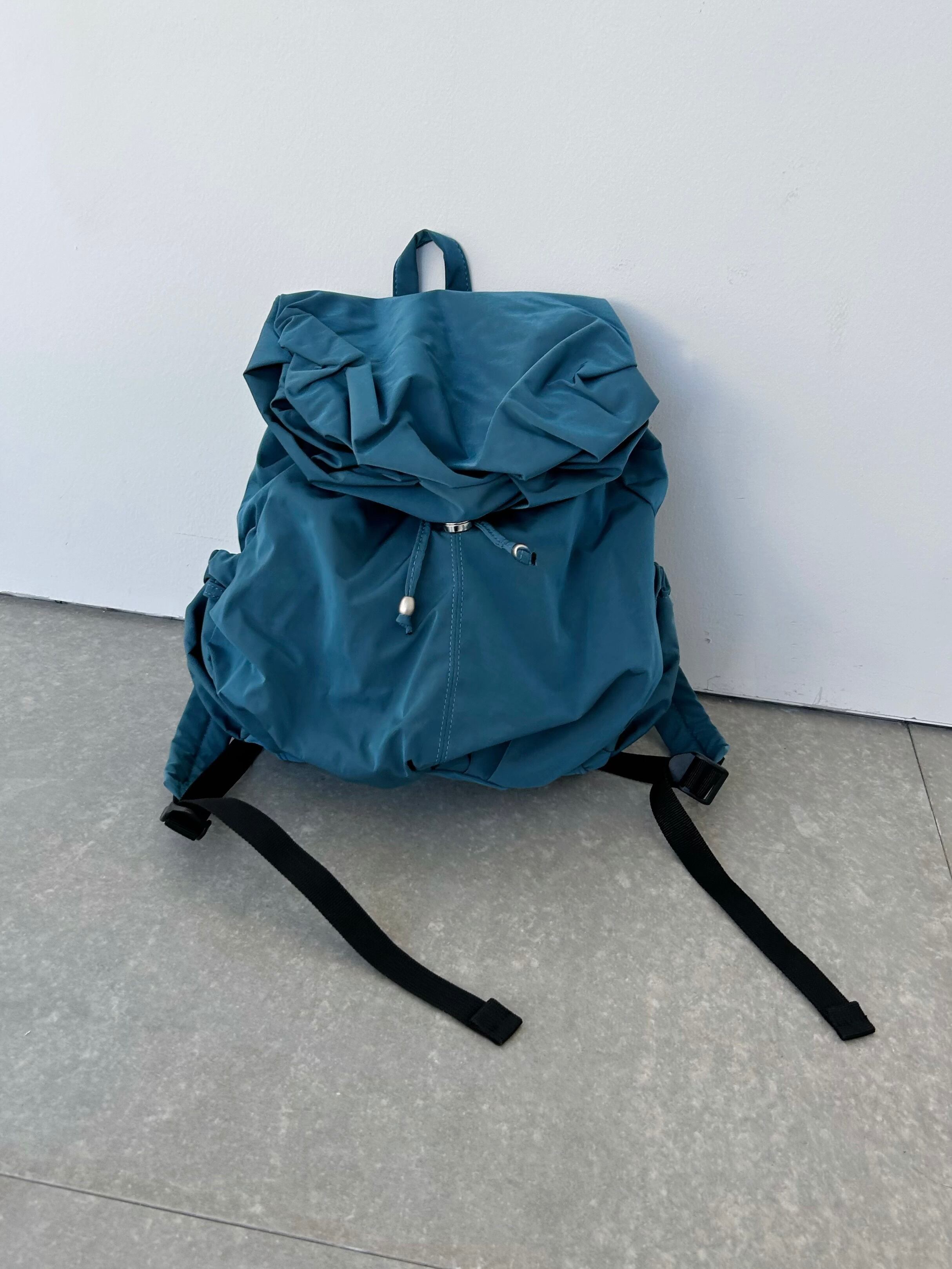 【ACOC】 Blooming Mini Backpack アコック ブルーミンング ミニ バックパック リュック ポケットあり ナイロン Deep Green 124BG007 KOKO