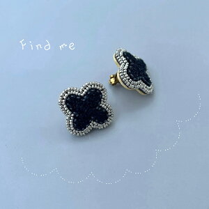 tamas ޥ Find me Black եɥߡ Pierce Earring ԥ  奨꡼ ꡼ ƥ ơ P365_bKOKO