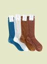 2e CHESTS×MARCOMONDE GLITTER SHEER LADYS socks マルコモンド シアーソックス ハイソックス レディース 靴下 White Coral Gold Blue 200KGL-27 KOKO