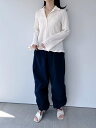 【M53.】 スノーカモパンツ エム53. ボトム スポーティ カジュアル タック ユニセックス 薄手 ナイロン Camel Navy MP-004A KOKO(4)