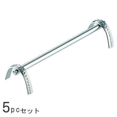 【 ナイフレスト 5個 セット】 ステンレス製ナイフレスト (パールロング：長さ約10.6cm)×5