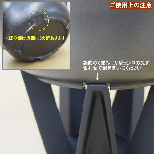コンロ台のセット方法