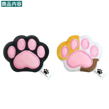 カー用品 猫グッズ ふわふわ肉球シートベルトストッパー黒猫＆ミケ猫セット 可愛い かわいい ぬいぐるみ シートベルト ストッパー 装飾 黒猫 三毛猫 クロネコ ミケネコ カーグッズ アクセサリー 車 車内 インテリア おしゃれ m.car グッズ 【あす楽対応】