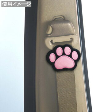 カー用品 猫グッズ ふわふわ肉球シートベルトストッパー黒猫＆ミケ猫セット 可愛い かわいい ぬいぐるみ シートベルト ストッパー 装飾 黒猫 三毛猫 クロネコ ミケネコ カーグッズ アクセサリー 車 車内 インテリア おしゃれ m.car グッズ 【あす楽対応】