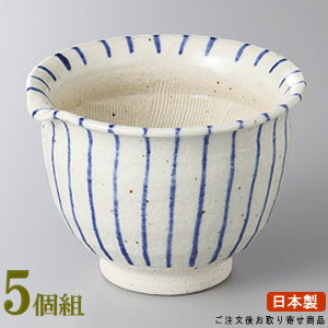 丸小鉢 5個組 日本製 青十草反片口すり小鉢 5個 送料無料 業務用 和食器 食器 高級感 陶器 丸い形の小鉢 お皿 上品 電子レンジ可能 食器洗浄機可能 レンジ対応 家庭用 普段使い 小鉢 煮物料理 和風サラダ 取り皿 一品料理 盛り付け皿 飲食店 料理店 ホテル 旅館