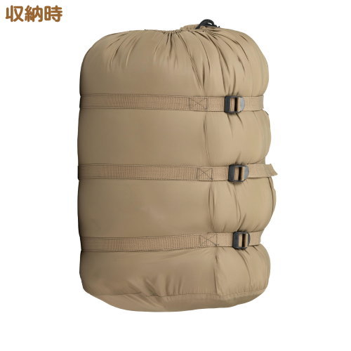 シュラフ 寝袋 マミー型BUNDOK マミー型シュラフコンパクト収納 防寒 災害時 登山 ...