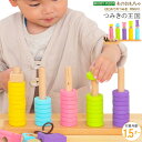 木のおもちゃ 積み木 はじめてのつみき RING10 つみきの王国 対象年齢 1.5才から 知育玩具 ゲーム 遊び 木製 おもちゃ かわいい 女の子 男の子 2...