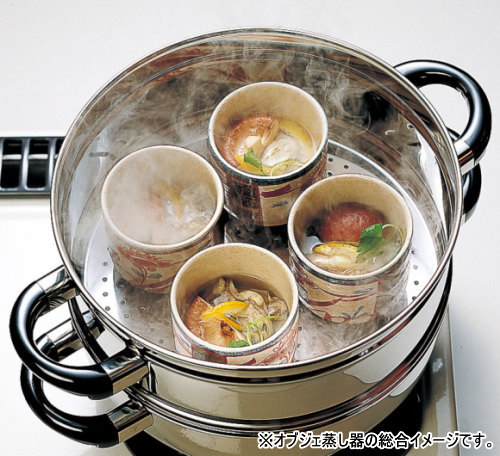 【蒸し器 日本製 燕三条 ステンレス IH対応】Objet 蒸し器 28cm【送料無料/業務用/家庭用/IH 対応/IH電磁調理器 対応/オール熱源対応/業務用鍋/プロ仕様/調理道具/5年間保証/蒸し料理/さつまいも/肉まん/あんまん/シュウマイ/温野菜/蒸し物】 即発対応 qe kokouki-10017221 雑貨屋 ココウキ サンプル画像2