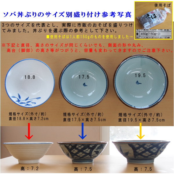 【 そば どんぶり 日本製 】【5枚組】 明世荒刷毛反和丼ぶり6.3×5個 【和食器/食器/業務用/調理器具/そば用品/そば屋/うどん屋/飲食店/陶器/家庭用/年越しそば 器/鉢/うどん/和風/上品/すてきな器/丼ぶり/電子レンジ対応/食器洗浄機対応/ソバ 盛り付け】 kokouki-10014535 雑貨屋 ココウキ サンプル画像2