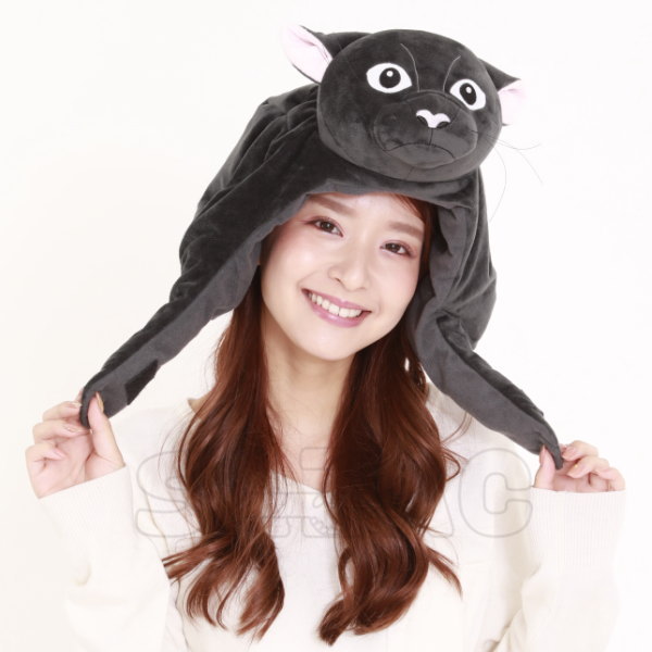 頭乗せネコ 着ぐるみキャップ （帽子）ねこ 猫 ネコ 動物 アニマル 着ぐるみ帽子 キャップ 可愛い かわいい ハロウィン クリスマス 仮装 衣装 余興 学園祭 イベント用品 パーティーグッズ 通販 コスチューム コスプレ 歓迎会 お花見 グッズ 即発対応