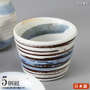 そば千代口 志野釉刷毛目×5個 【日本製 陶器 食洗機OK 電子レンジOK 和食器 食器 業務用 店舗 飲食店 お蕎麦屋 日本料理店 旅館 そば用食器 家庭用 ...