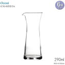 デキャンタ カラフェ Ocean ビストロカラフェ250ml×6個セット 満水容量 約290ml 業務用 ガラス製 洋酒グラス おしゃれ 食器 片口 ウォーターピッチャー 水差し ポット ワイン デキャンタ オーシャン 酒器 カフェ 飲食店 ホテル qr【あす楽対応】