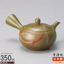 常滑焼 急須 日本製 常滑焼き 緑泥 木の葉急須 容量350cc さわやか網付き 業務用 陶器 食器 常滑急須 お茶道具 お茶用品 和風 おしゃれ 高級感 きゅ...