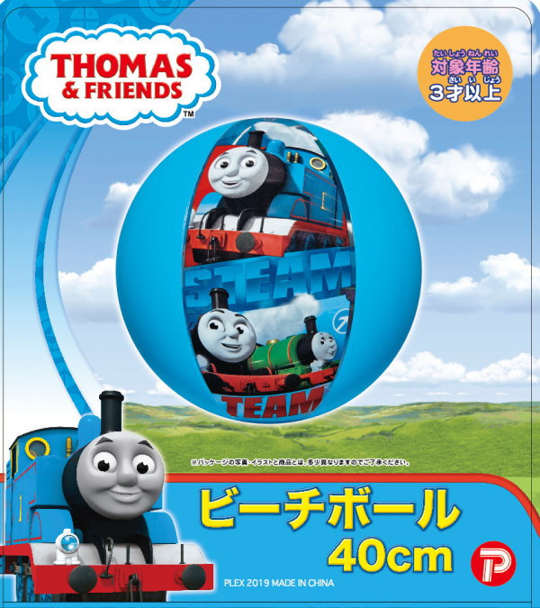 ビーチボール 水遊びきかんしゃトーマス ビーチボール 40cmアニメ 絵本 テレビ ビ...