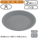 パイ皿 浅型 日本製 2枚組トッピングオレンジ パイ皿 大 2個セット燕三条製 家庭用 業務用 パイ 型 食器 スイーツ 製菓用品 製菓道具 オーブン お菓子作...