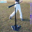 バッティング練習 スタンド 家庭用バッティングティー子供用 大人用 自宅用 硬式 軟式 ソフトボール 硬球 軟球 1人で 省スペース ポールの高さ調節OK 収納...