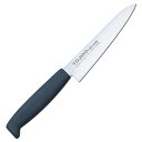 ぺティナイフ 120mm藤次郎 カラー Tojiro-Colorモリブデン バナジウム鋼ペティナイフ 120mm(ブラック) F-250BK【日本製/包丁/庖丁/ステンレス/ペティーナイフ/フルーツナイフ/果物ナイフ/家庭用包丁/小型包丁/野菜/果物/皮むき/面とり】
