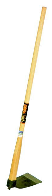 本職用　巾広鍬　　　　　　　　　　樫1200ミリ柄付のサムネイル