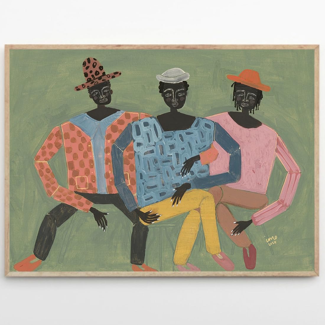 Other - THE POSTER CLUB ポスタークラブ Hanging Out 50×70cm Ibi Meier-Oruitemeka