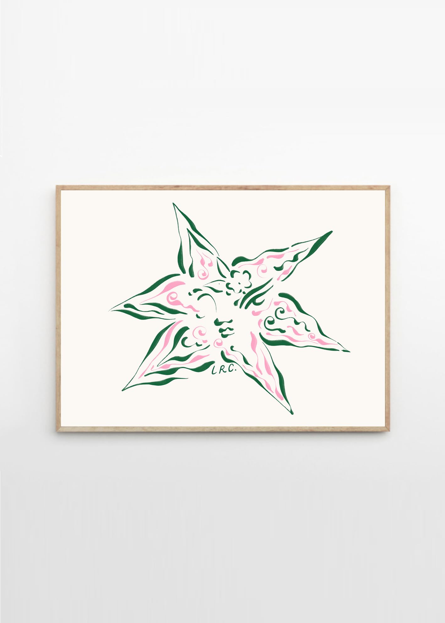 THE POSTER CLUB ポスタークラブ Eternal Star 50×70cm Lucrecia Rey Caro