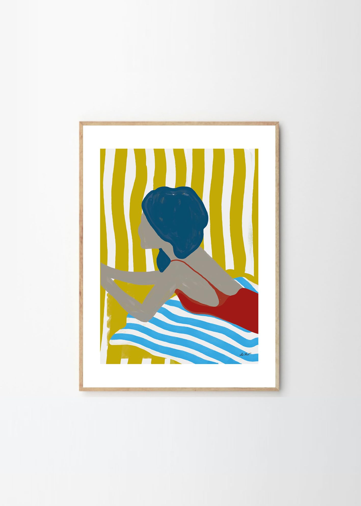 THE POSTER CLUB ポスタークラブ Finales De Agosto 50×70cm Lentov