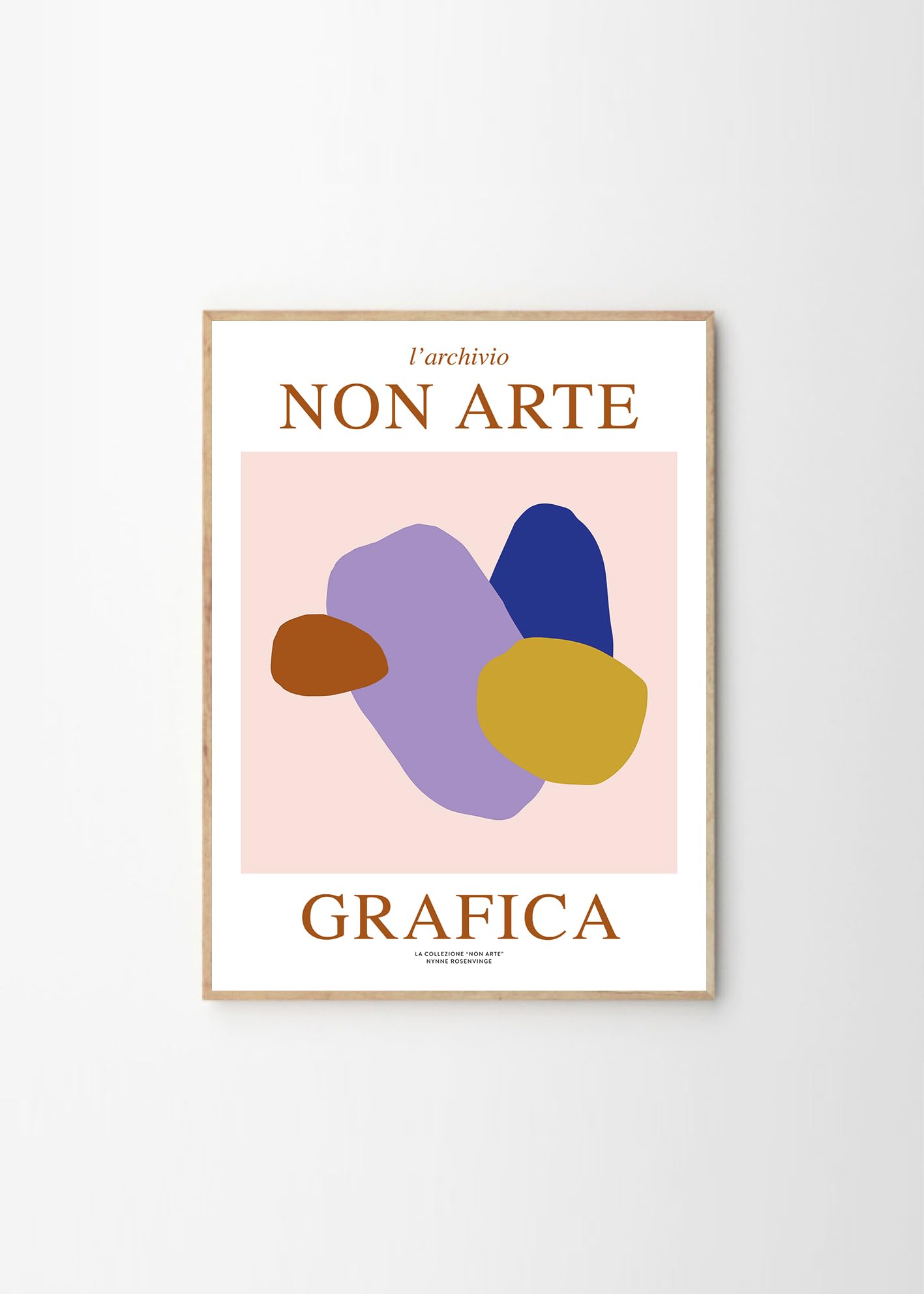 THE POSTER CLUB ポスタークラブ Non Arte Grafica 02 50×70cm Nynne Rosenvinge