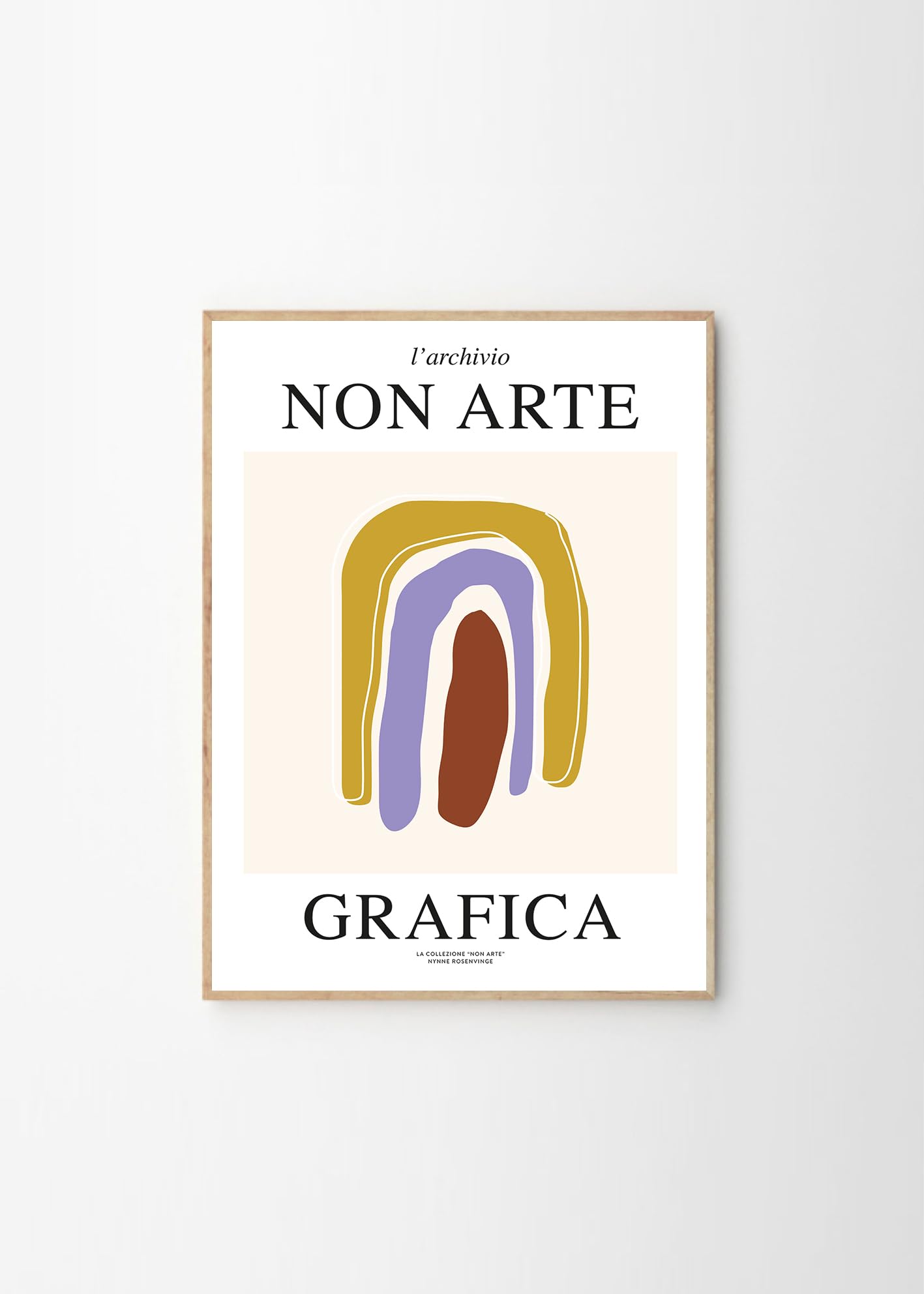 THE POSTER CLUB ポスタークラブ Non Arte Grafica 03 50×70cm Nynne Rosenvinge