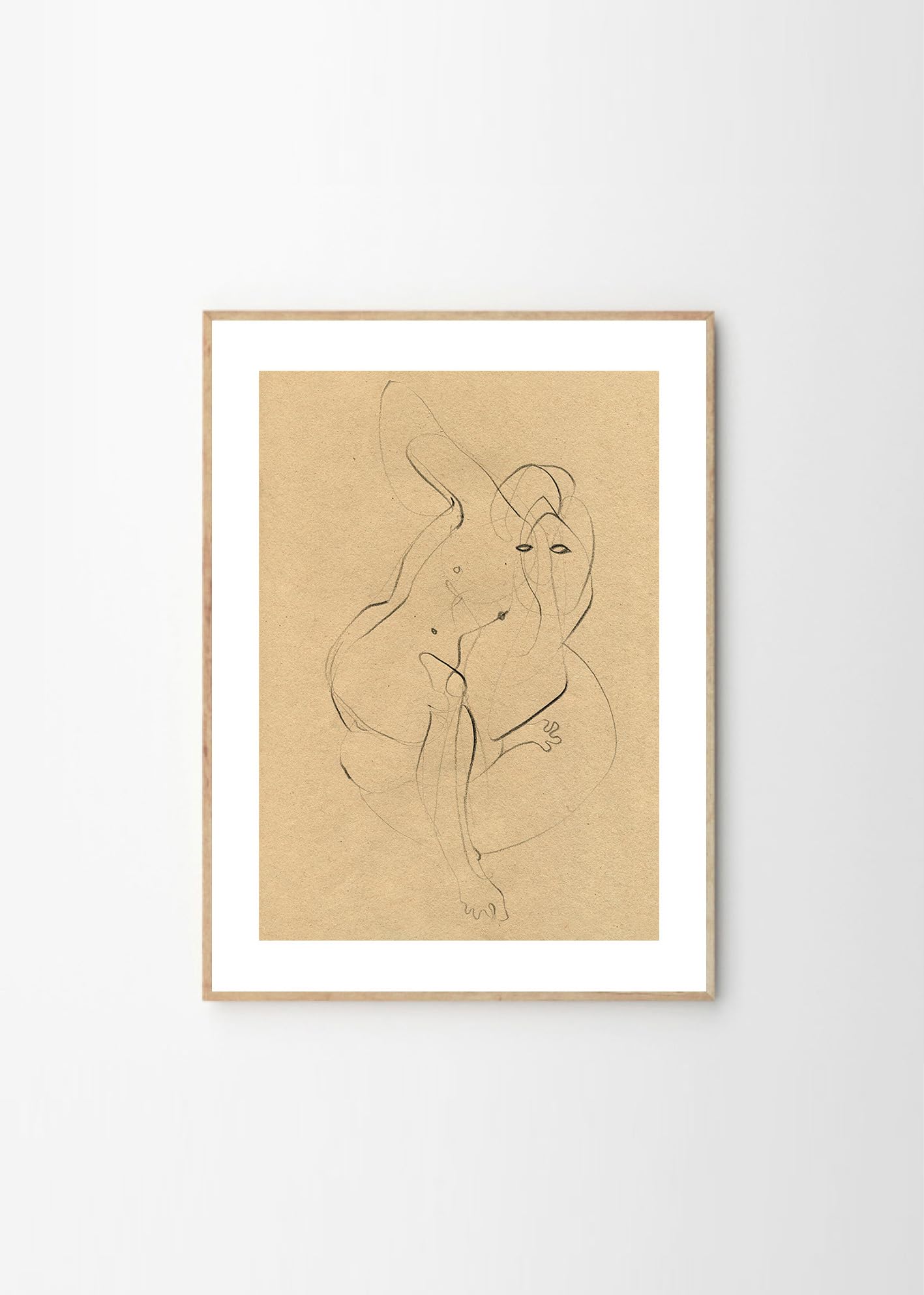 THE POSTER CLUB ポスタークラブ Dynamic Drawing 30×40cm Ekaterina Koroleva