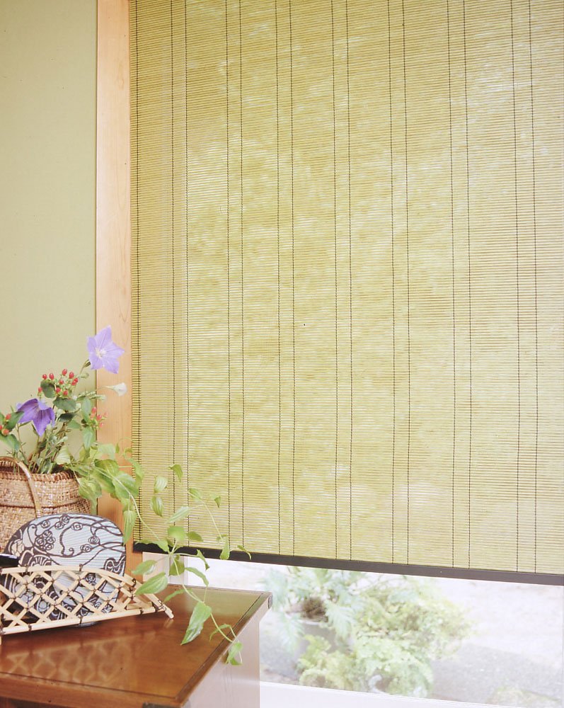 三宅製廉 すだれ PP 弥生 60×90 グリーン 21229 [2]