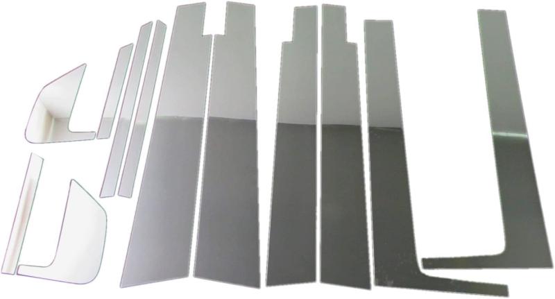BRIGHTZ フリードスパイク GB3 GB4 超鏡面ステンレスメッキピラーパネル 標準バイザー有用 12PC 【 PIL－SIL－319 】 GB B3 B4 3 4 フリード スパイク