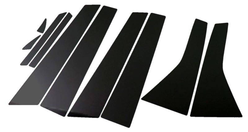 BRIGHTZ ストリーム RN6-9 超鏡面ブラックメッキピラーパネルカバー 10PC バイザー無し用 【 PIL-BLA-212 】 5064同一商品でも様々な名称・通称がありますので、下記に一部を記載させていただきます。ブラック 黒 ピラーモールピラーガーニッシュピラーカバーピラーベゼル ピラーパネル ピラープレート