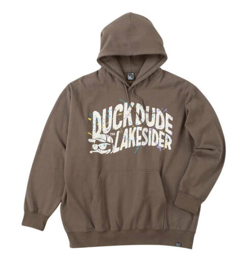 大きいサイズ★メンズ b-one-soulDUCK DUDEレイクサイダースプラッシュプルパーカー 大きいサイズ★メンズ b-one-soulDUCK DUDEレイクサイダースプラッシュプルパーカー