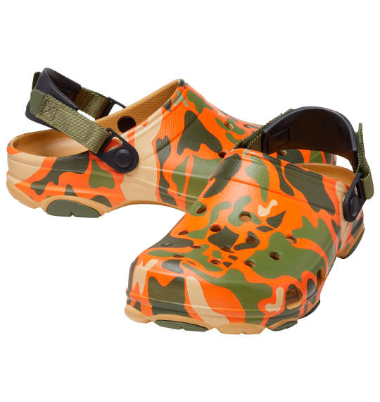 大きいサイズ★メンズ crocsサンダル(CLASSIC ALL TERRAIN CAMO CLOG)