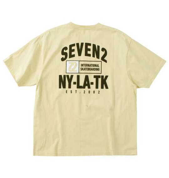 大きいサイズ★メンズ SEVEN2天竺半袖Tシャツ