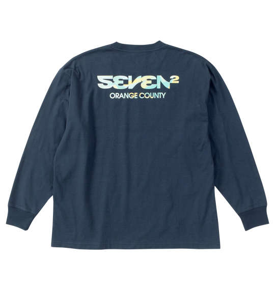 大きいサイズ★メンズ SEVEN2天竺長袖Tシャツ