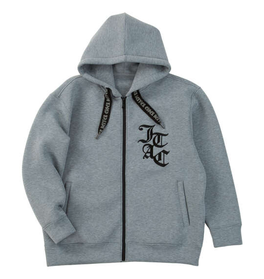 大きいサイズ★メンズ in the atticダイバーボンディングフルジップパーカー