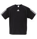 ブランドadidasカラー2&nbsp;ブラッククオリティポリエステル 100%Tシャツです。吸汗速乾／プリント(ラバー)／裏メッシュ／ラグラン袖こちらの商品は通常よりも1日〜2日程度お届けにお時間をいただく場合がございます。サイズバスト総丈裾周り裄丈袖口3XO(2L)120761205140&nbsp;&nbsp;&nbsp;&nbsp;&nbsp;4XO(3L)130781305342&nbsp;&nbsp;&nbsp;&nbsp;&nbsp;5XO(4L)140801405544&nbsp;&nbsp;&nbsp;&nbsp;&nbsp;6XO(5L)150821505744&nbsp;&nbsp;&nbsp;&nbsp;&nbsp;7XO(6L)160841605946&nbsp;&nbsp;&nbsp;&nbsp;&nbsp;8XO(7L)170841706146&nbsp;&nbsp;&nbsp;&nbsp;&nbsp;半袖Tシャツ:詳細写真