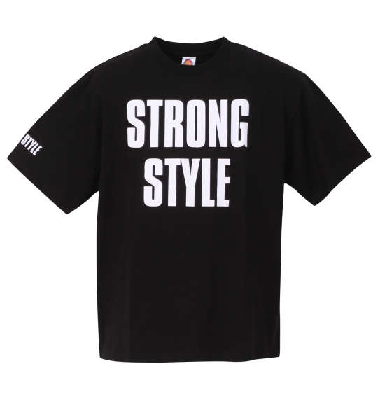 大きいサイズ★メンズ 新日本プロレスSTRONG STYLE半袖Tシャツ